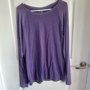 Sonoma Women's Purple Long Sleeve Top